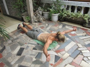 Flying Y with a back extension