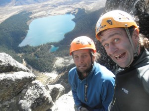 Andrew Hedesh and I at the top