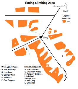 General map of the Li Ming area